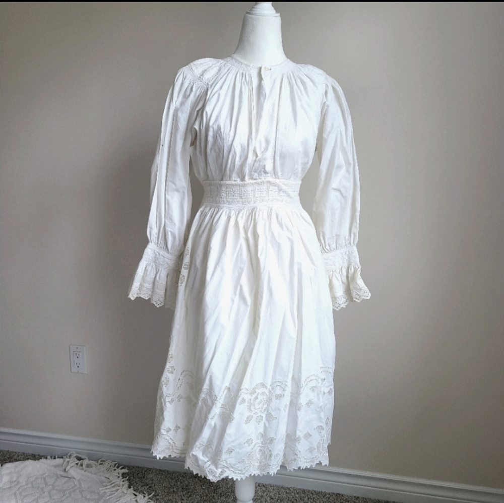 1800s Antique Edwardian Dress